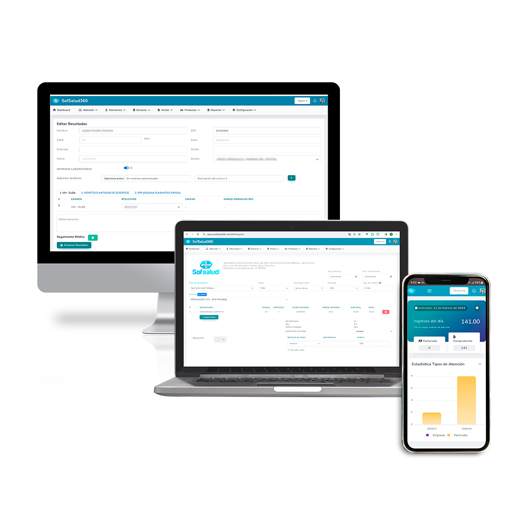 sofsalud 360 programa para laboratorio clinico